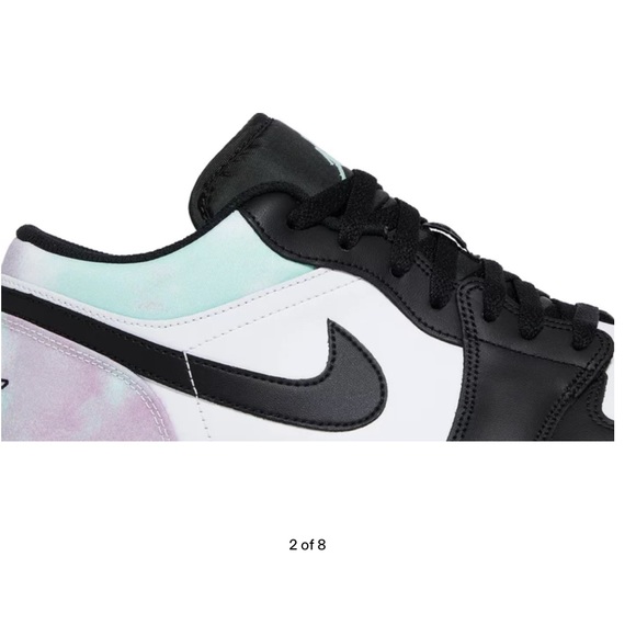 2022 Air Jordan 1 Low SE 'Tie Dye' Men’s size 8.5/ Women’s size 10 - Picture 4 of 12